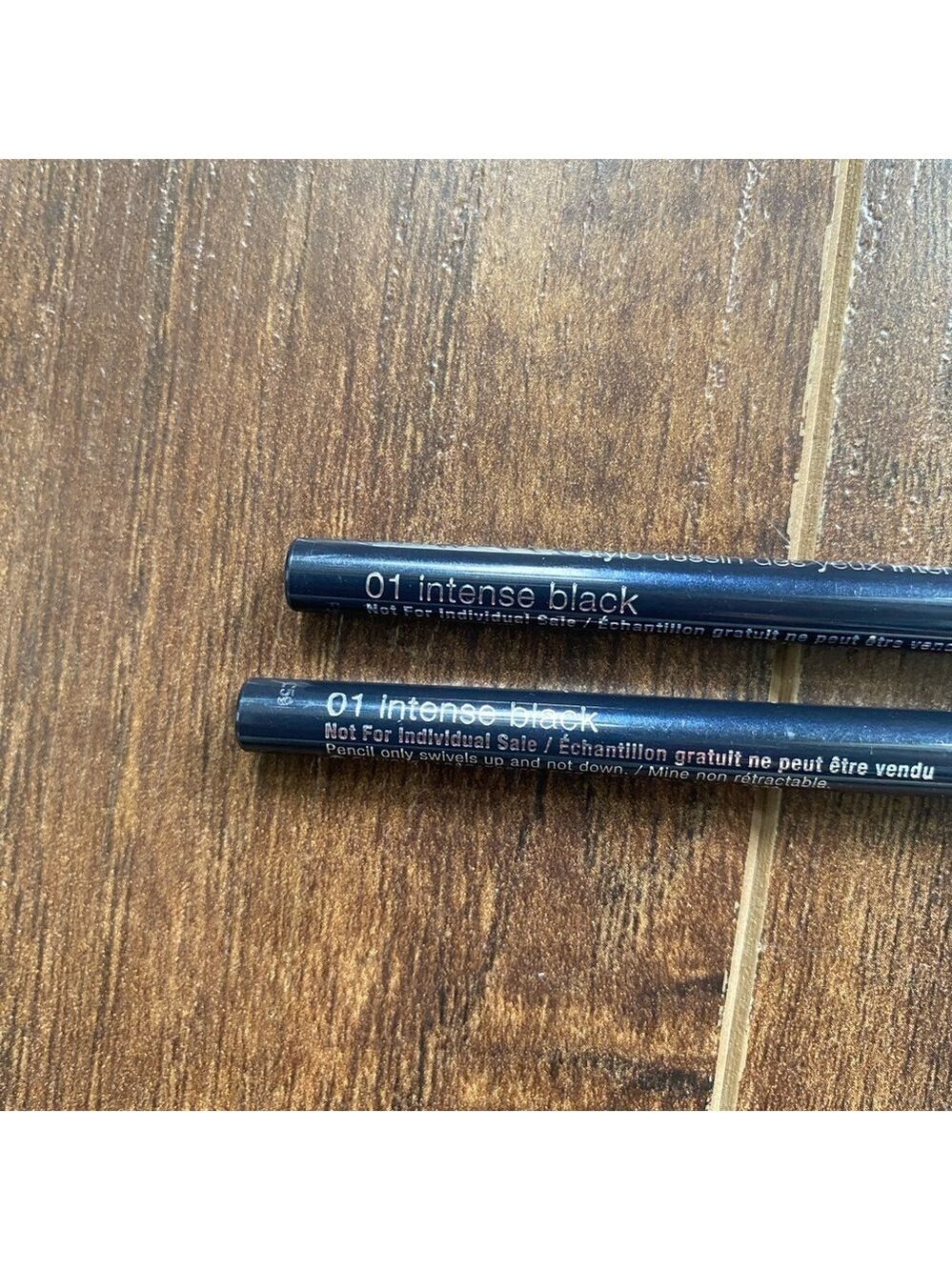 Clinique Dual Quickliner Intense Black Set of 2 NEW - Picture 2 of 3